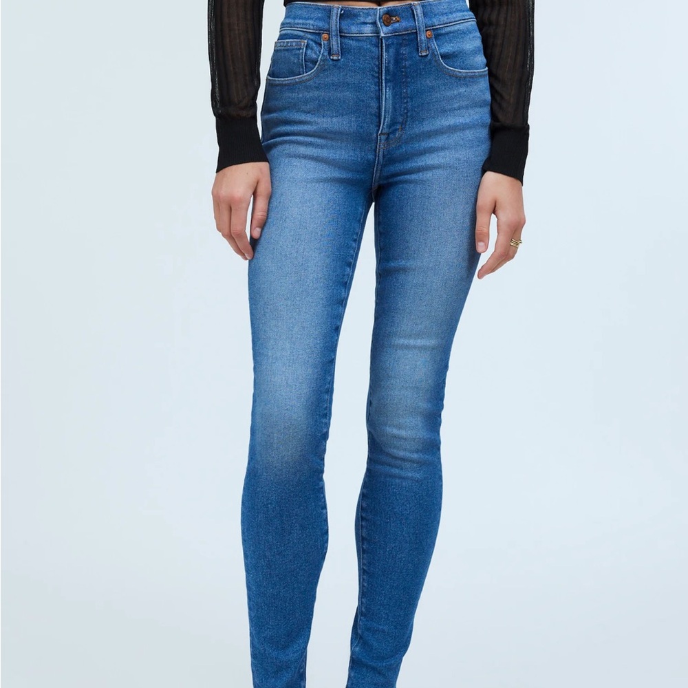 Madewell high rise skinny jeans